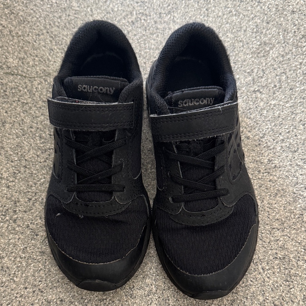 Saucony Kids All-Black Sneakers